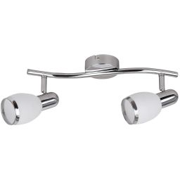Rabalux Elite lampa podsufitowa 2x40W chrom/biały 6061