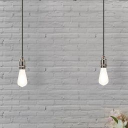 Rabalux Fixy lampa wisząca 1x60W czarna 1411