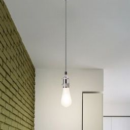 Rabalux Fixy lampa wisząca 1x60W srebrna 1418