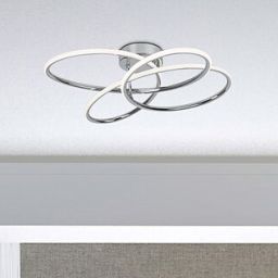 Rabalux Piero lampa podsufitowa 1x30W LED chrom/biały 6955