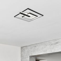 Rabalux Herkules lampa podsufitowa 4x50W LED czarny/biały 2932