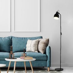 Rabalux Flint lampa stojąca 1x40W czarna 2242