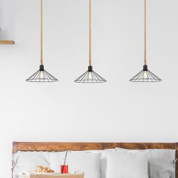 Rabalux Daryl lampa wisząca 1x40W czarna 5271