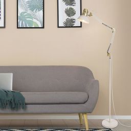 Rabalux Aristeo lampa stojąca 1x40W beżowa 2197