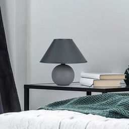 Rabalux Ariel lampa stołowa 1x40W szara 2146