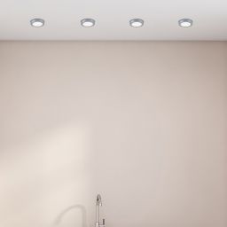Rabalux Coco plafon 1x3W LED srebrny/biały 5275