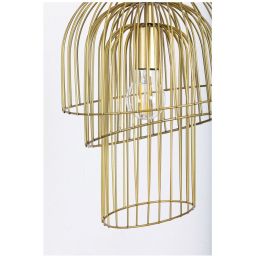 Rabalux Rowena lampa wisząca 1x60W złoty 6228