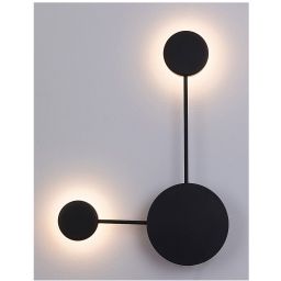 Rabalux Amadeo kinkiet 2x3,5 W czarny 6258