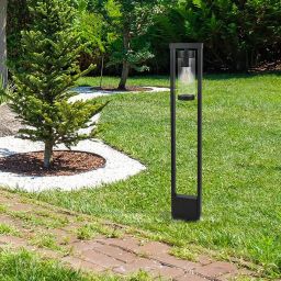 Rabalux Kolta lampa stojąca zewnętrzna 1x12W czarny mat 7387