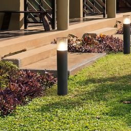 Rabalux Teplice lampa stojąca zewnętrzna 1x12W czarny mat 7159