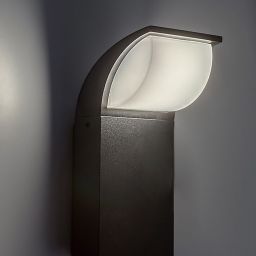 Rabalux Hongkong kinkiet zewnętrzny 1x9W czarny 7166