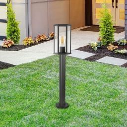 Rabalux Dubrovnik lampa stojąca zewnętrzna 1x40W czarny mat/przezroczysty 7240