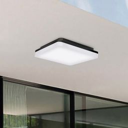 Rabalux Pernik plafon zewnętrzny 1x24W czarny/biały 7250