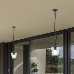 Rabalux Savano lampa wisząca zewnętrzna 1x40W antracyt 7268