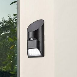 Rabalux Sepik kinkiet solarny 1x3,6 W czarny 77013