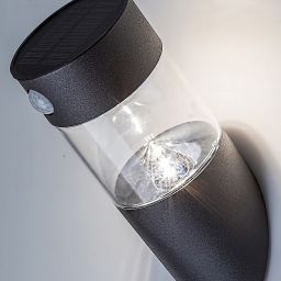 Rabalux Kapuas kinkiet solarny 1x1,5 W czarny 77015