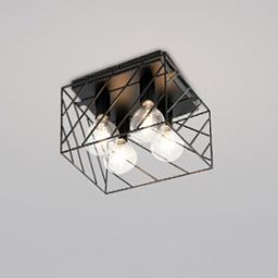 Rabalux Boroo lampa podsufitowa 4x25W czarny mat 71027