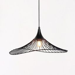 Rabalux Sombero lampa wisząca 1x60W czarny mat 72004