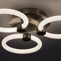 Rabalux Sotiris lampa podsufitowa 3x21W LED chrom satyna/biały 71007