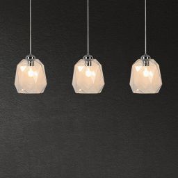 Rabalux Shivani lampa wisząca 1x40W chrom/przezroczysty 72012