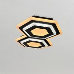 Rabalux Bitsi lampa podsufitowa 1x44W LED czarny/żółty 71114
