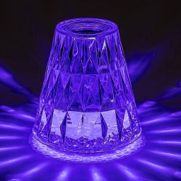 Rabalux Siggy lampa stołowa 1x2W przezroczysta 76004