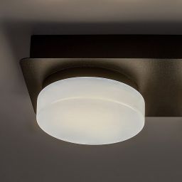 Rabalux Attichus lampa podsufitowa 2x11W LED czarny mat/biały 75002