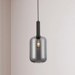 Rabalux Lissandra lampa wisząca 1x40W czarny mat 72101