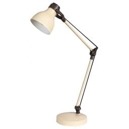 Outlet - Rabalux Carter lampa biurkowa 1x11W beżowa 6410