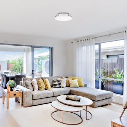 Rabalux Danuta plafon 1x24W LED biały/chrom 71085