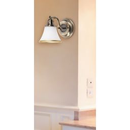 Rabalux Grando kinkiet 1x40W biały/brąz 6545