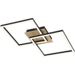 Rabalux Ashton lampa podsufitowa 1x24W LED biały/czarny mat 6589