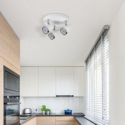 Rabalux Karen lampa podsufitowa 3x4 W biała-chrom 6668