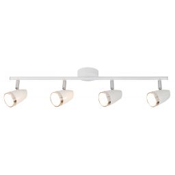 Rabalux Karen lampa podsufitowa 4x4 W biała-chrom 6669