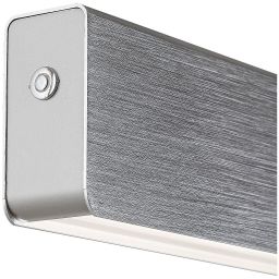 Rabalux Tithania lampa wisząca 1x24W LED szczotkowane aluminium 6670