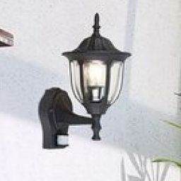 Rabalux Milano kinkiet zewnętrzny 1x60 W czarny 7837