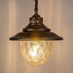 Rabalux Barcelona lampa wisząca zewnętrzna 1x60 W złota 8678