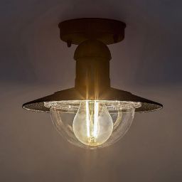 Rabalux Oslo lampa podsufitowa zewnętrzna 1x60 W czarna 8716