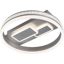 Rabalux Roxana lampa podsufitowa 1x50W LED biały/srebrny 6830