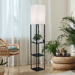 Rabalux Bronn lampa stojąca 1x40 W biała/czarna 74191