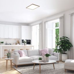 Rabalux Almond plafon 1x40 W biały-drewno 6908