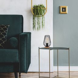 Rabalux Gremio lampa stołowa 1x40W czarna/buk 6915