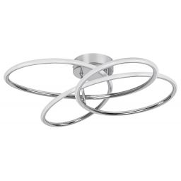 Rabalux Piero lampa podsufitowa 1x30W LED chrom/biały 6955