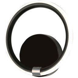 Rabalux Willow kinkiet 1x12W LED czarny mat/biały 6969