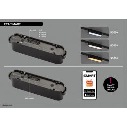 Rabalux LiTrack Line lampa do szynoprzewodów 1x7 W czarny 70123