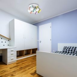 Rabalux Minuet lampa podsufitowa 4x40W biała/wielokolorowa 7014