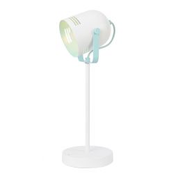 Rabalux Minuet lampa stołowa 1x15W biała/miętowa 7015