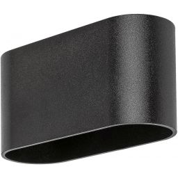 Rabalux Kaunas kinkiet 1x10 W czarny 7023