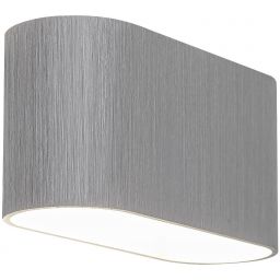 Rabalux Kaunas kinkiet 1x10W aluminium szczotkowany 7025