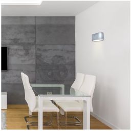 Rabalux Kaunas kinkiet 1x10W aluminium szczotkowany 7025